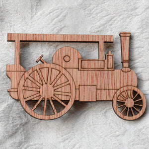 Plywood or MDF Traction engine