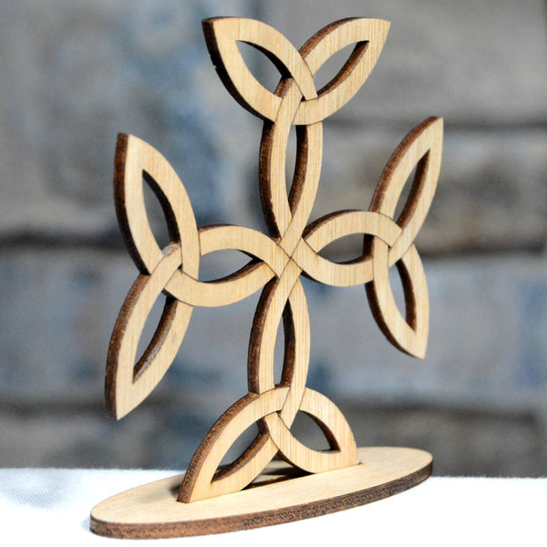Carolingian Cross, Celtic style decoration