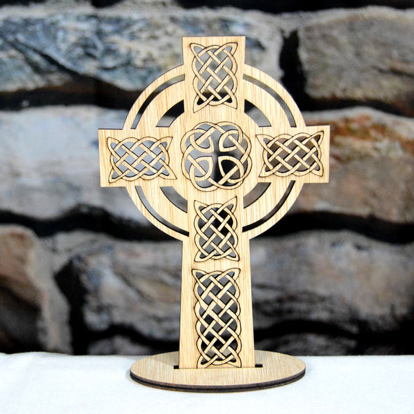 Celtic Cross, wooden decoration