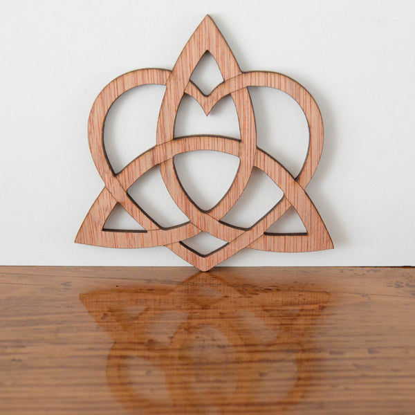 Heart shaped Celtic knot