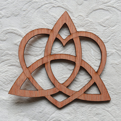 Heart shaped Celtic knot