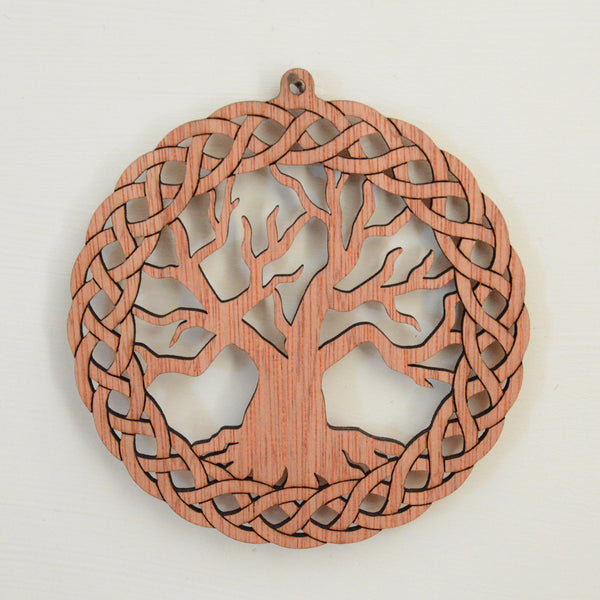 Celtic style wreath with Tree of Life